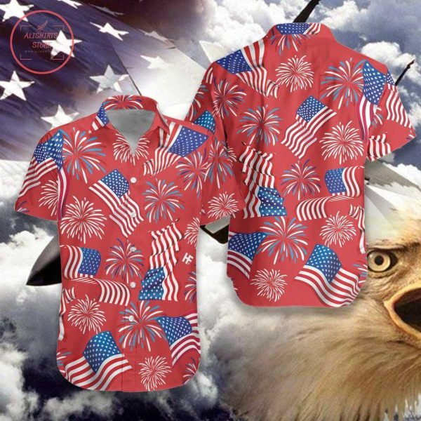 4th Of July Patriotic Hawaiian Shirt | For Men & Women | HL1666