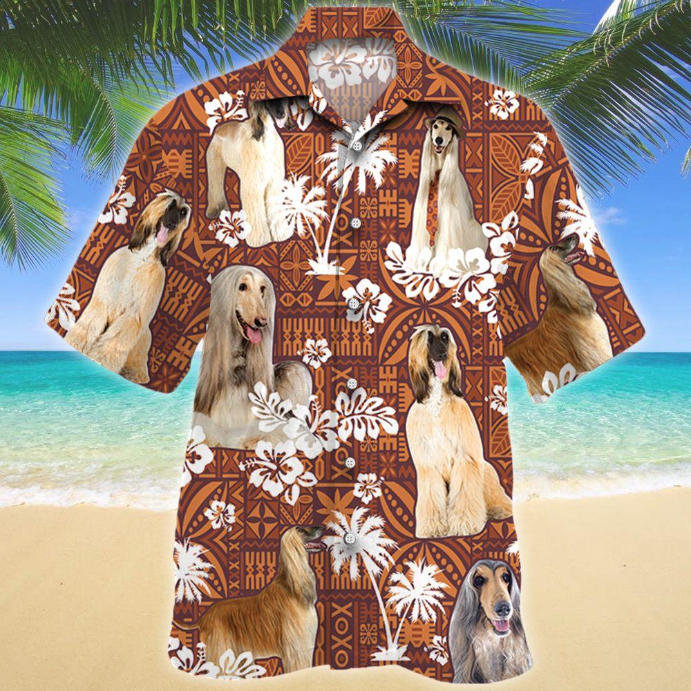 Afghan Hound Dog Hawaiian Shirt | For Men & Women | HW7982