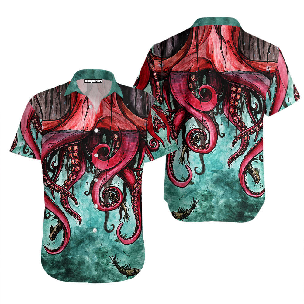 Aloha Octopus Hawaiian Shirt | For Men & Women | HW4545N
