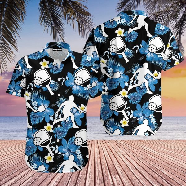 Aloha Pickleball Player Hibiscus Hawaiian Shirt | For Men & Women | HL2219