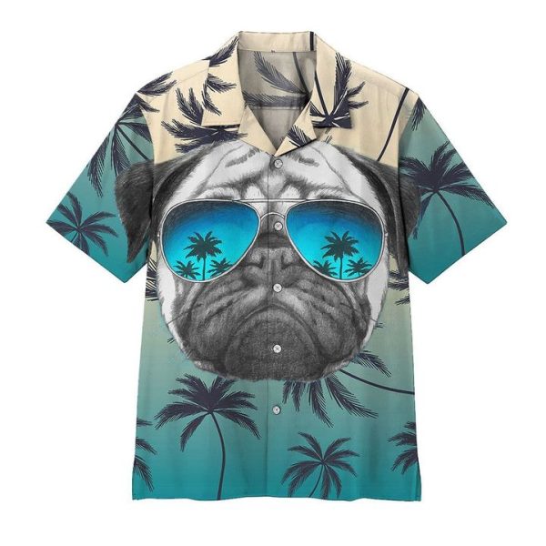 Alohazing Pug Summer Vibe Hawaiian Shirt | For Men & Women | HL2688
