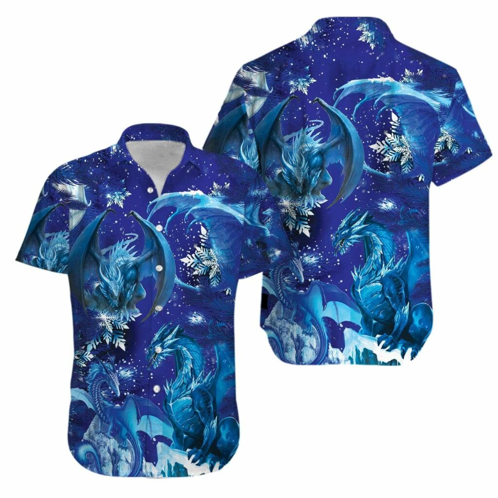 Amazing Blue Dragon Hawaiian Shirt | For Men & Women | HW3364