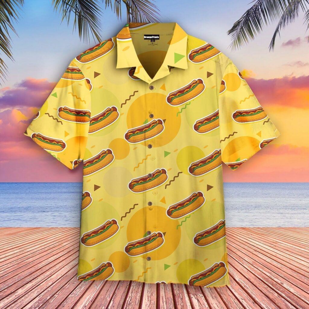 Amazing Hot Dog Barbecue Funny Hawaiian Shirt | For Men & Women | HW5075
