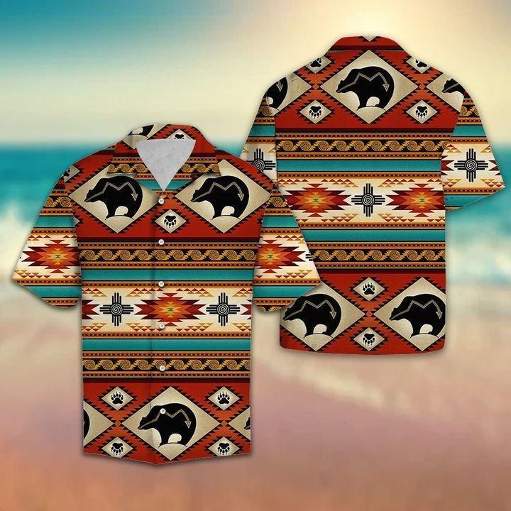 Amazing Native Bear Hawaiian Shirt | For Men & Women | HW1430