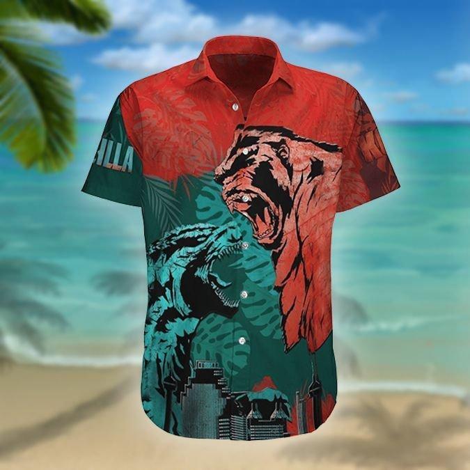 Amazing Red And Green Hawaiian Shirt | For Men & Women | HW3862