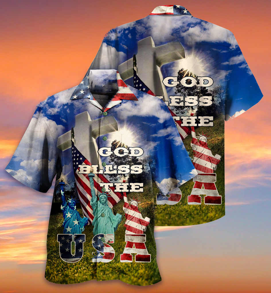 America God Hawaiian Shirt | For Men & Women | HW6775