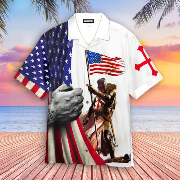 American Flag Hawaiian Shirt | For Men & Women | HW3422