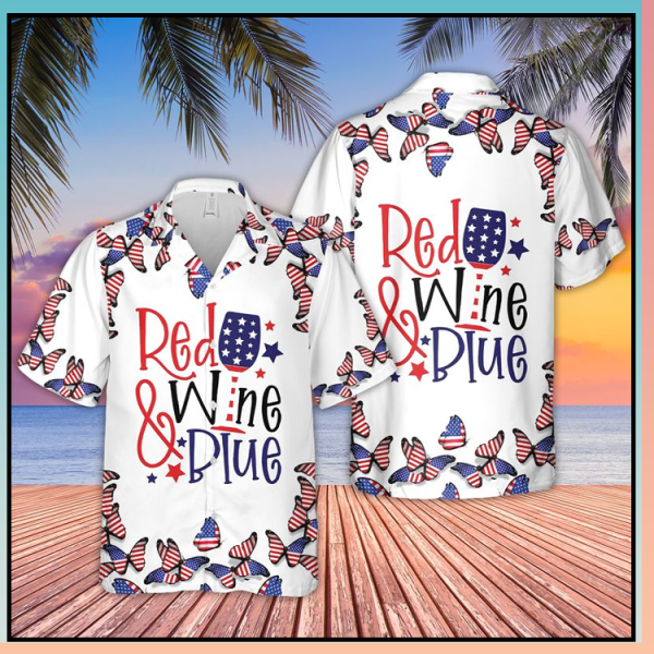 American Flag Hawaiian Shirt | For Men & Women | HW6167