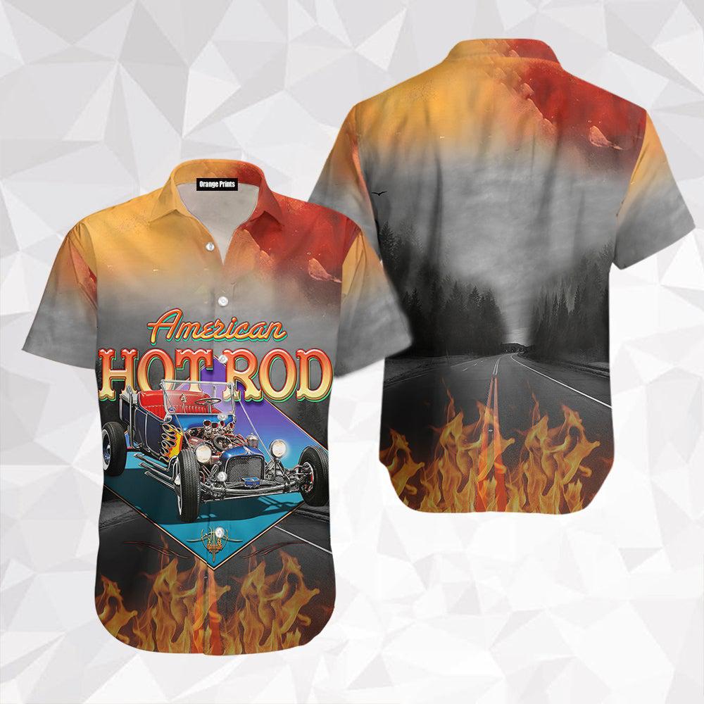 American Hot Rod Hawaiian Shirt | For Men &amp; Women | HW6876