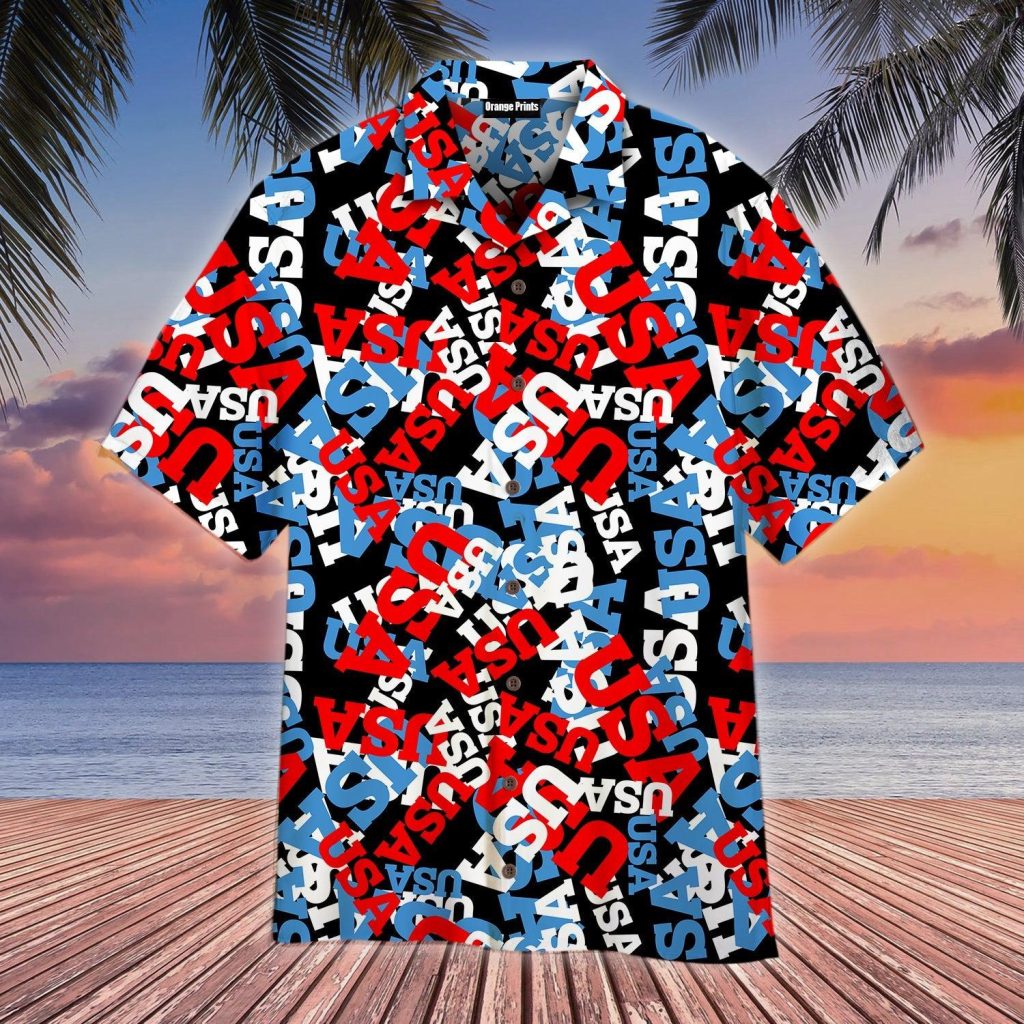 American Patriotic Hawaiian Shirt | For Men & Women | WT6349