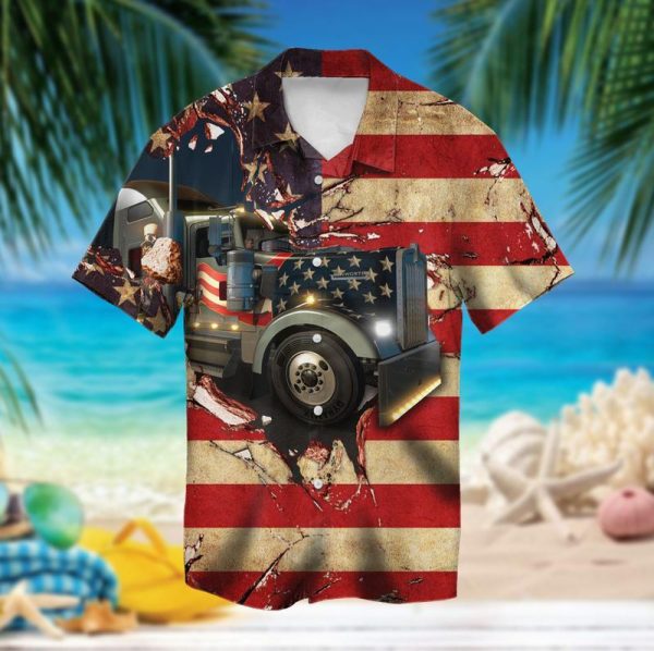 American Truck Hawaiian Shirt | For Men & Women | HW4427
