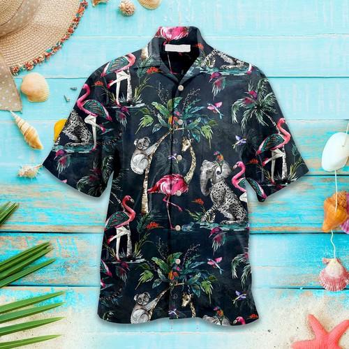 Animal Tropical Hawaiian Shirt | For Men & Women | HW6777