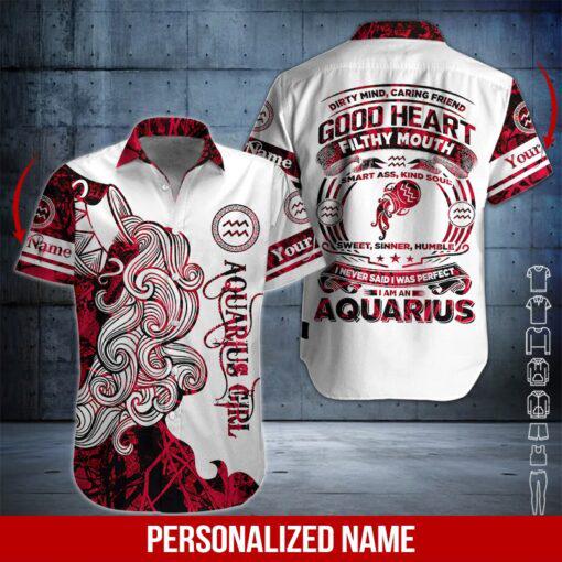 Aquarius Girl Custom Hawaiian Shirt | For Men & Women | HN2533