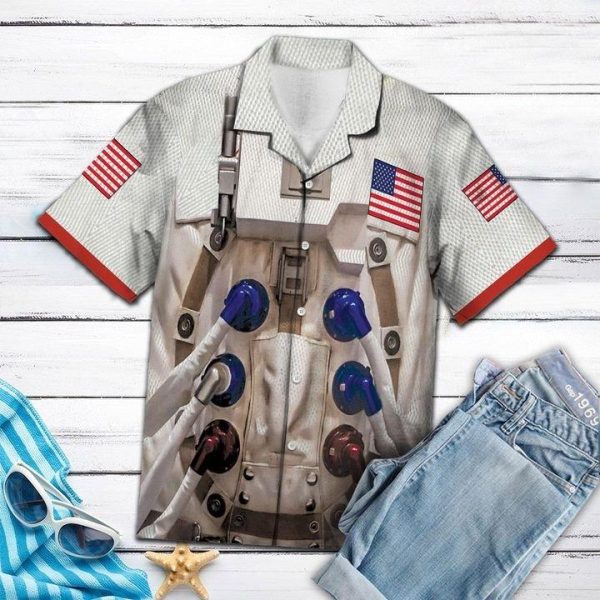 Astronaut Hawaiian Shirt | For Men & Women | HW1221