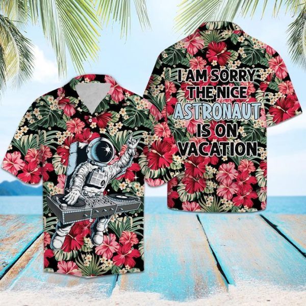 Astronaut On Vacation Hawaiian Shirt | For Men & Women | HW5774