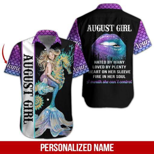 August Girl Custom Hawaiian Shirt | For Men & Women | HN1742