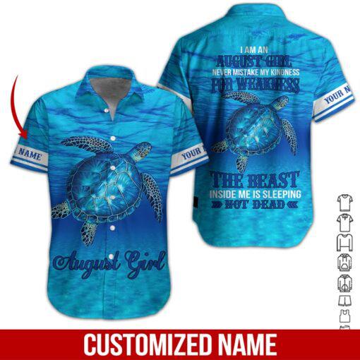 August Girl Custom Hawaiian Shirt | For Men & Women | HN1894