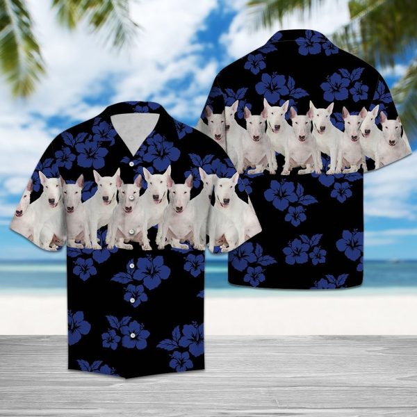 Awesome Bull Terrier Hawaiian Shirt | For Men & Women | HL1556