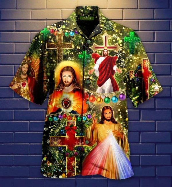 Awesome I Love Jesus Hawaiian Shirt | For Men & Women | HW3339