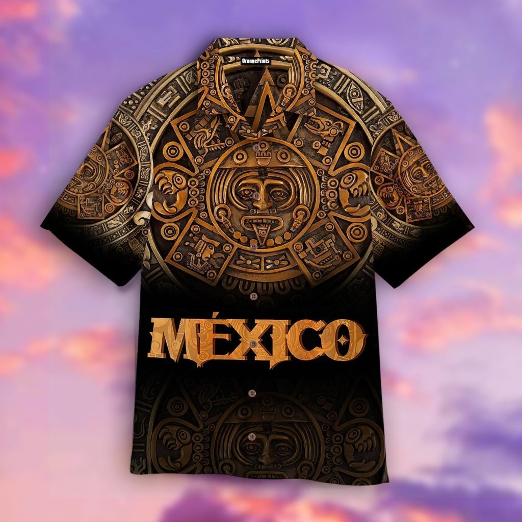 Aztec Mexico Hawaiian Shirt | For Men & Women | WT5364