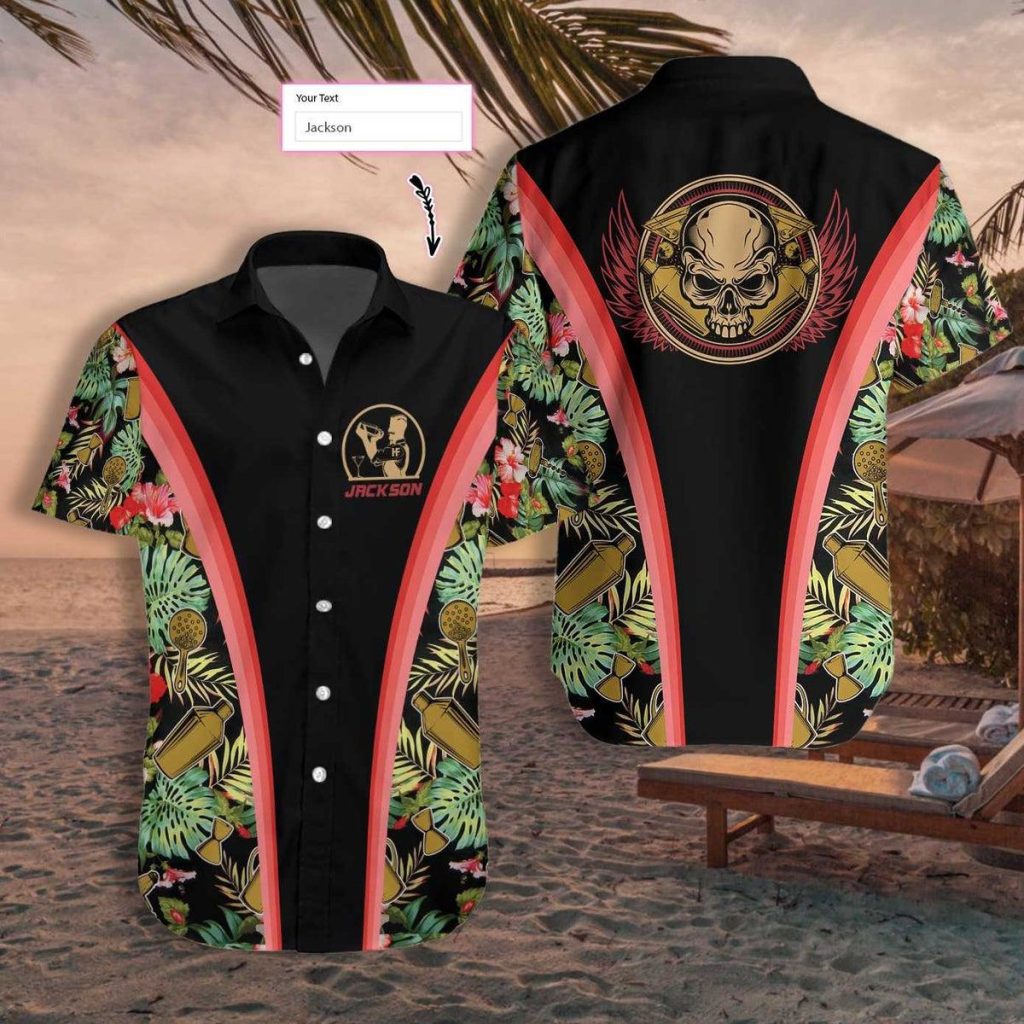 Bartender Tropical Custom Hawaiian Shirt | For Men & Women | HN1030