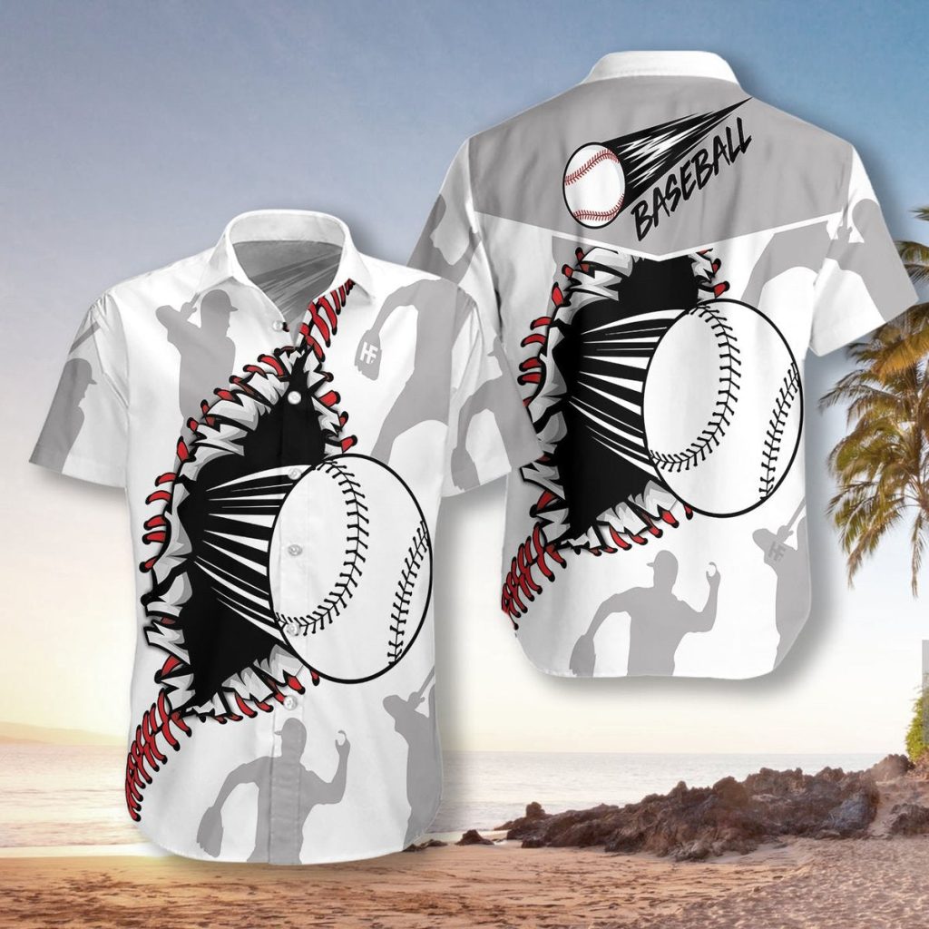 Baseball Hawaiian Shirt | For Men & Women | HW8037