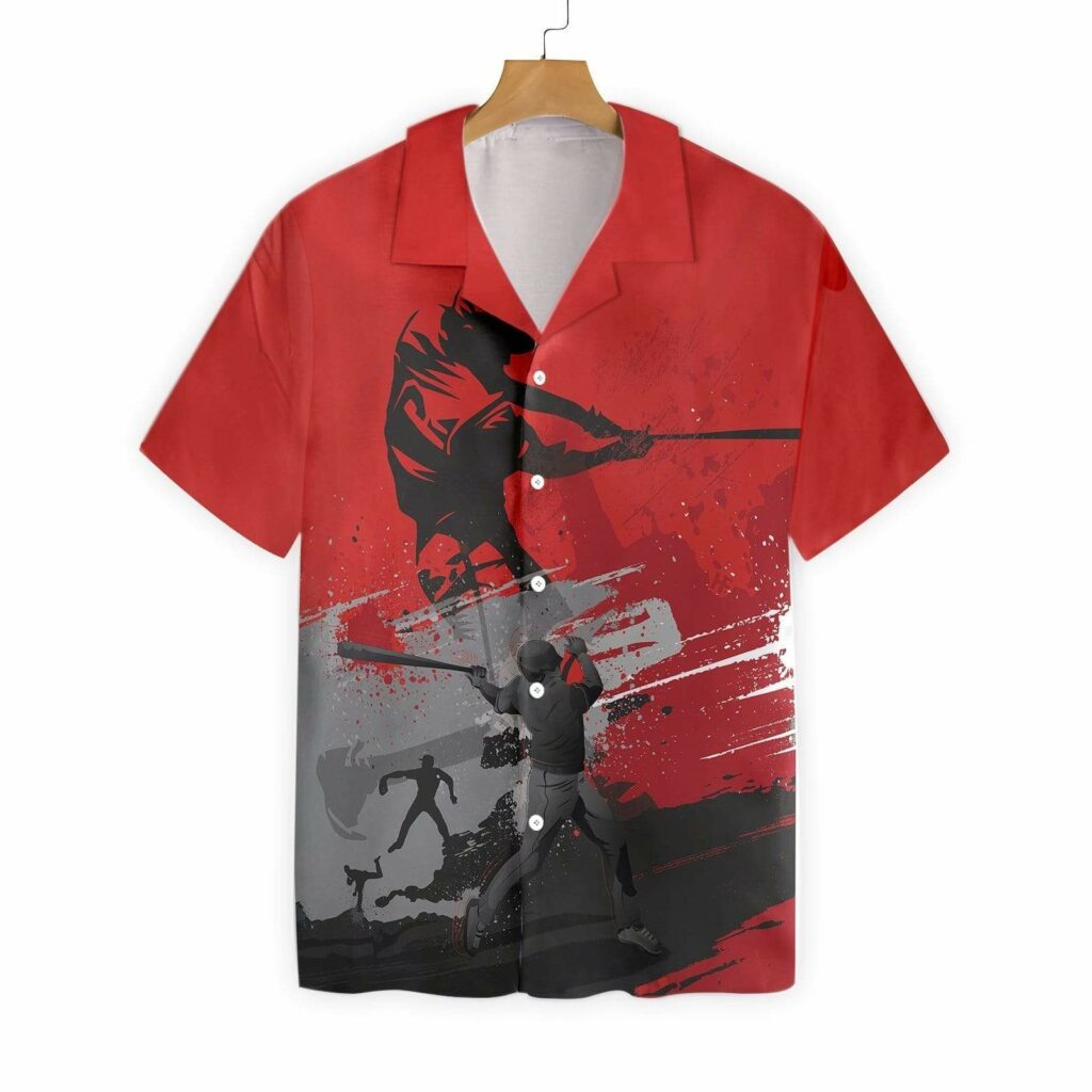Baseball Red Is The New Black Hawaiian Shirt | For Men & Women | HL2905