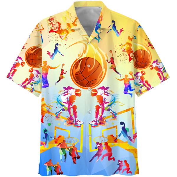 Basketball Hawaiian Shirt | For Men & Women | HW7221