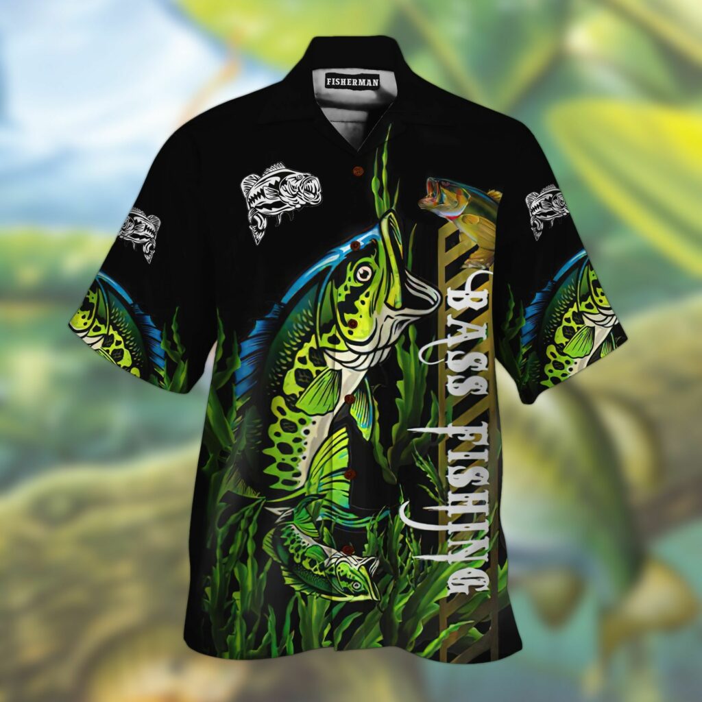 Bass Fish Hawaiian Shirt | For Men & Women | HW4189