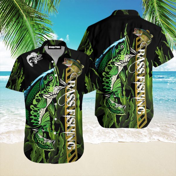 Bass Fishing Hawaiian Shirt | For Men & Women | HW3907