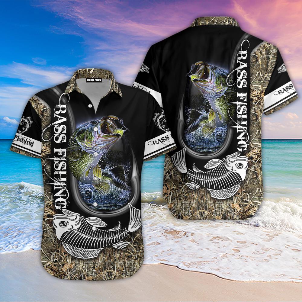 Bass Fishing Hawaiian Shirt | For Men & Women | WT6077