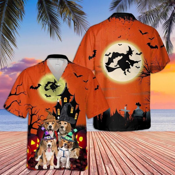 Beagle Halloween Hawaiian Shirt | For Men & Women | HW9012