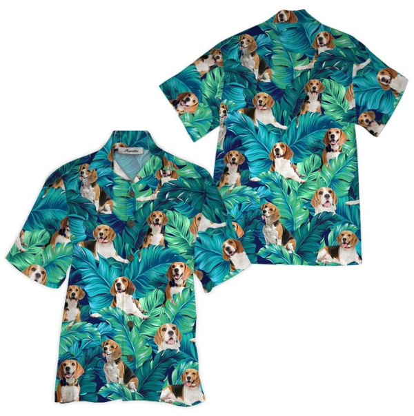 Beagle Hawaiian Shirt | For Men & Women | HW5763