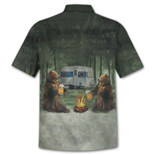 Bear The Best Beers Are The Ones We Drink With Friend Hawaiian Shirt | For Men & Women | HW7612