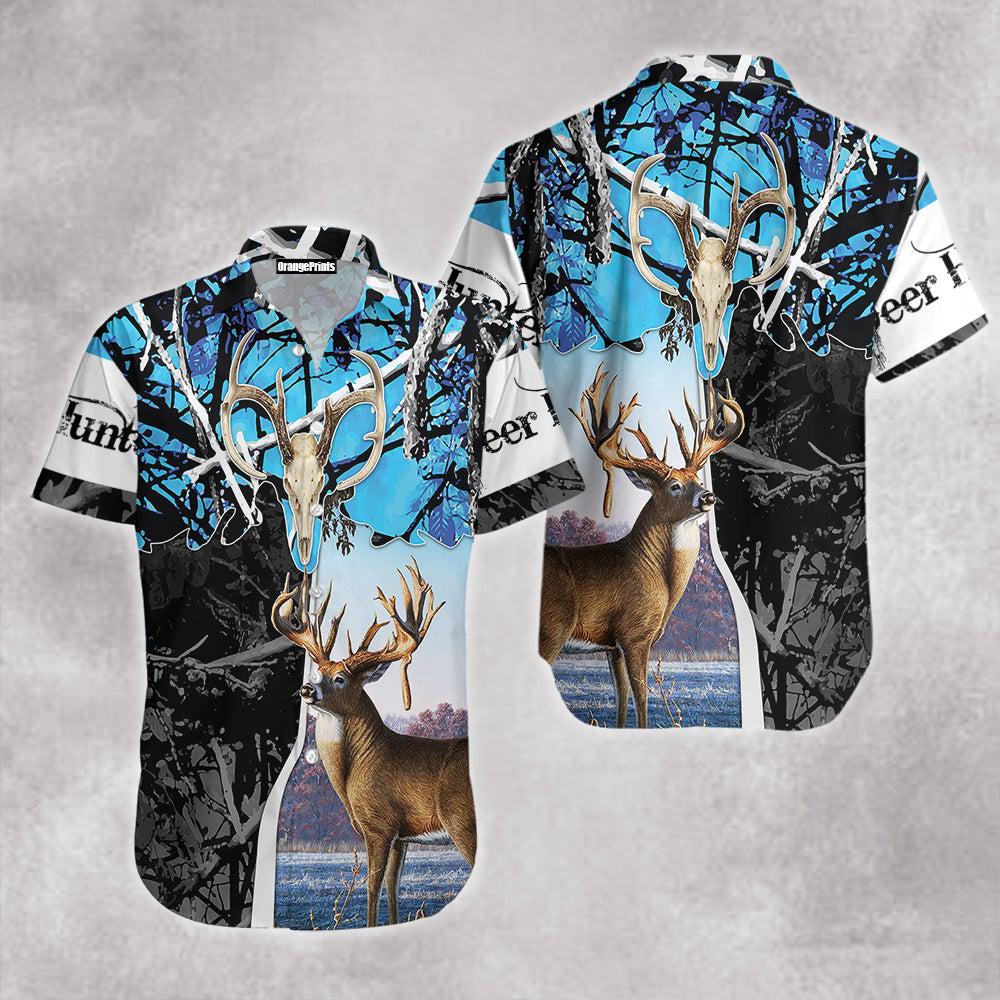 Beautiful Deer Hunting Camo Hawaiian Shirt | For Men & Women | WT5080