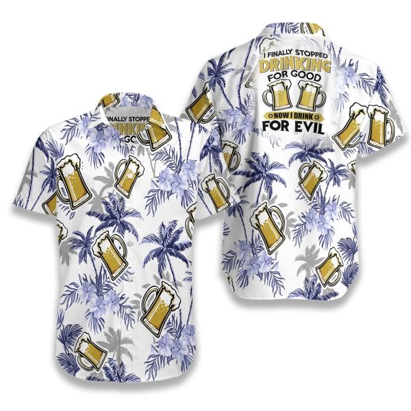 Beer Coconut Tree Hawaiian Shirt | For Men & Women | HW9898