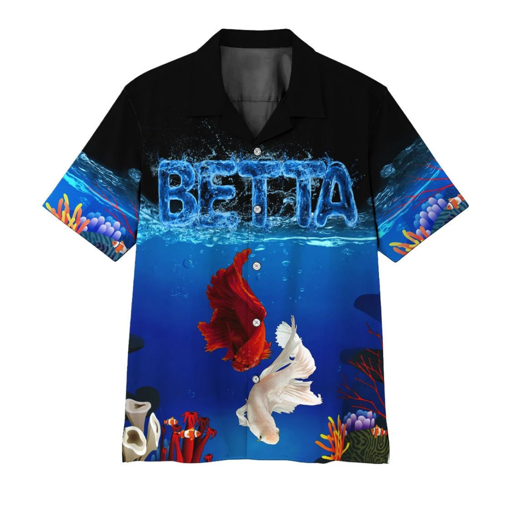 Betta Fish Hawaiian Shirt | For Men & Women | HW6127