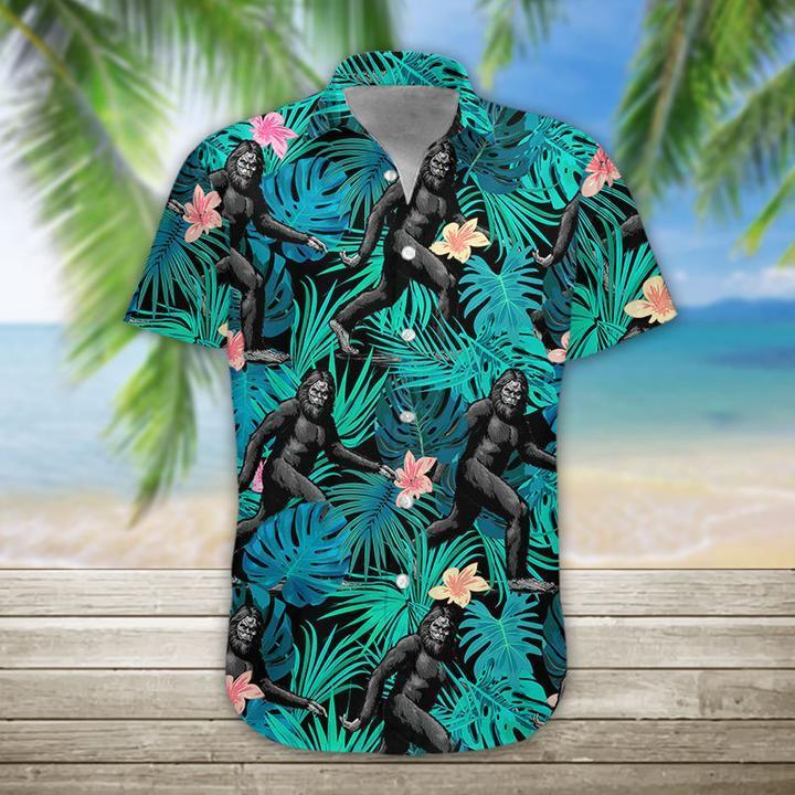 Bigfoot Hawaiian Shirt | For Men & Women | HW1206