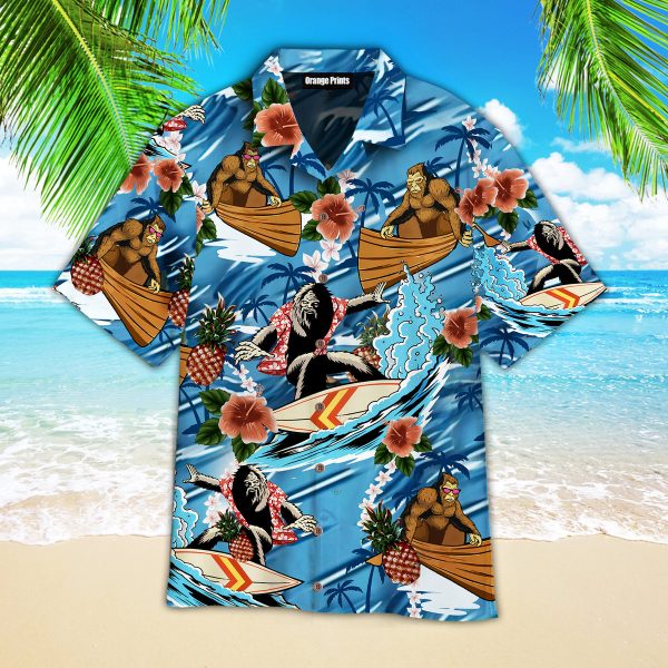 Bigfoot Hawaiian Shirt | For Men & Women | HW5708