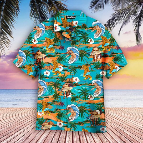Bigfoot Hawaiian Shirt | For Men & Women | HW6604