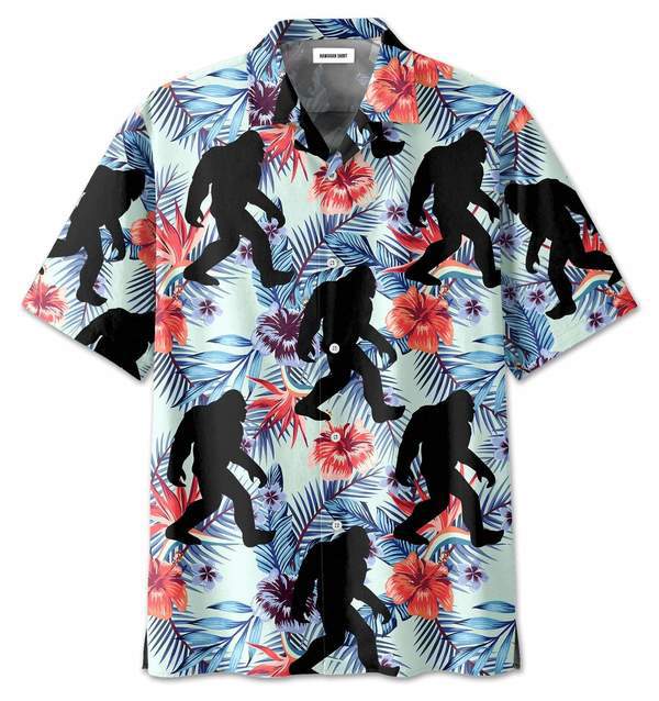 Bigfoot Hawaiian Shirt | For Men & Women | HW9981