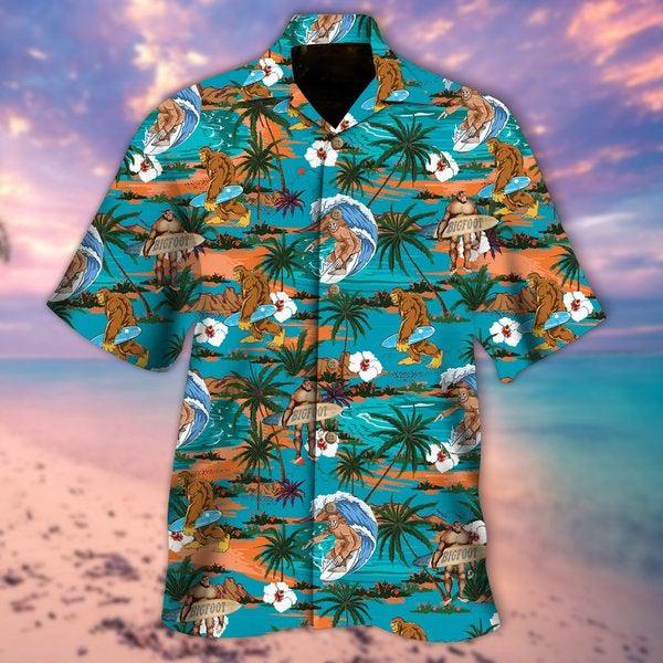 Bigfoot Hawaiian Shirt | For Men & Women | HW9982