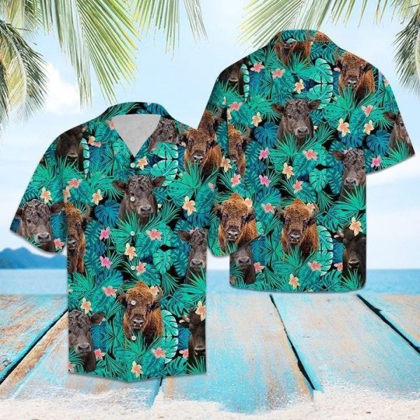 Bison Tropical Hawaiian Shirt | For Men & Women | HW1582