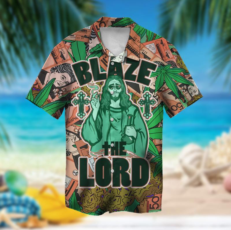 Blaze The Lord Hawaiian Shirt | For Men & Women | HW4492