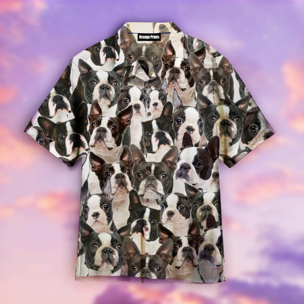 Boston Terrier Awesome Hawaiian Shirt | For Men & Women | HW6338