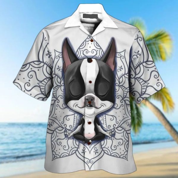 Boston Terrier Hawaiian Shirt | For Men & Women | HL2926
