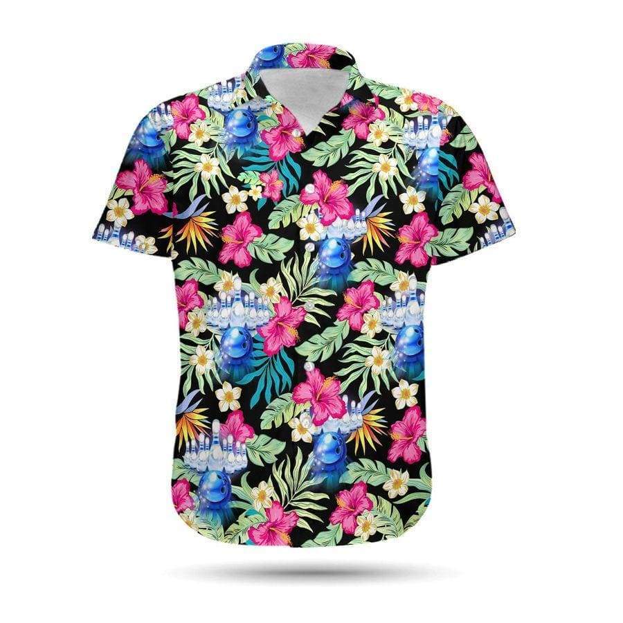 Bowling Hibiscus Hawaiian Shirt | For Men & Women | HL2069