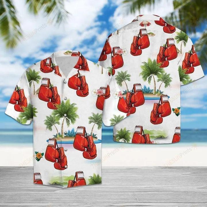 Boxing Lover Red Hawaiian Shirt | For Men & Women | HW9876