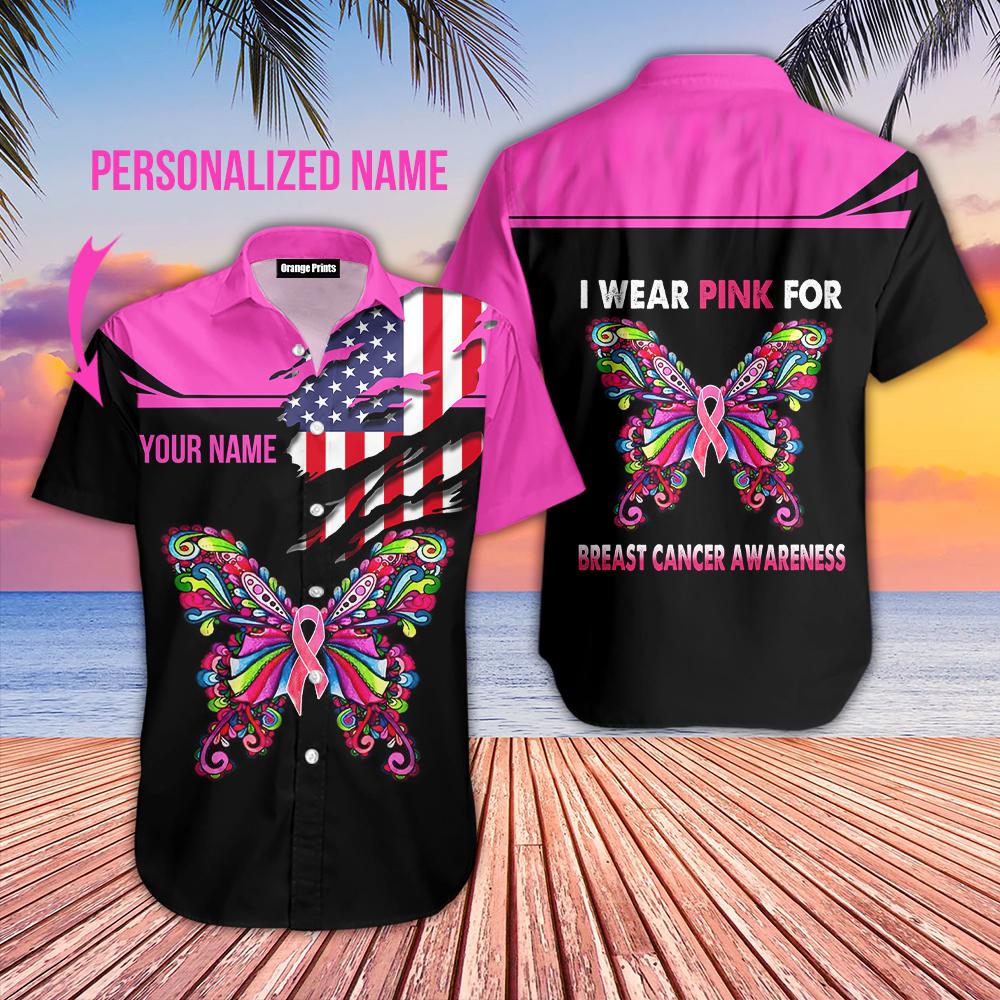 Breast Cancer Awareness Custom Hawaiian Shirt | For Men & Women | HN2925