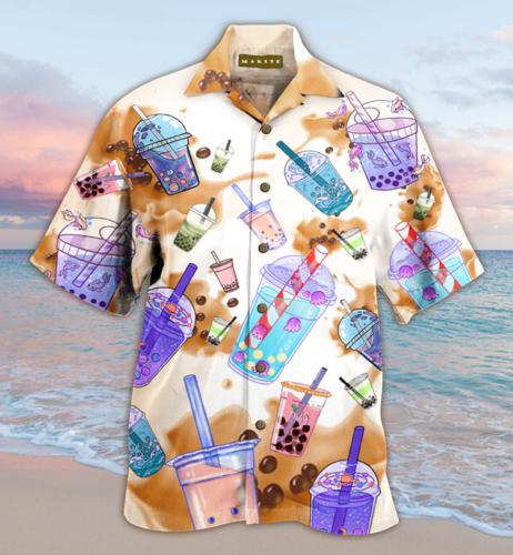 Bubble Tea Hawaiian Shirt | For Men & Women | HW3806